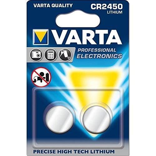 Piles Bouton CR2450 Lithium 3V - Lot De 6, Pour Télécommandes Voiture, Montres, Etc. - 14