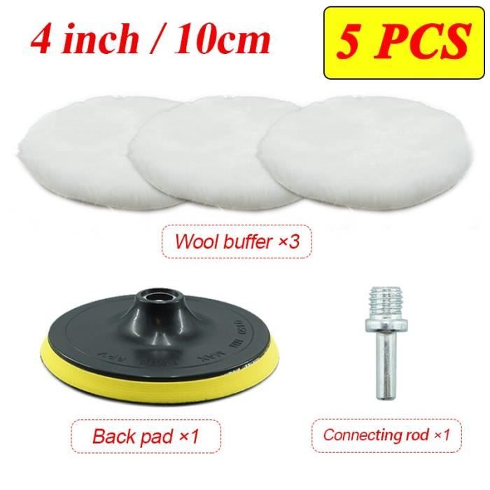 Kit De Polissage Technic 5 Pièces Pour Roues - élimination Corrosion - SP-52