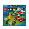 LEGO® City 60247 Le feu de forêt avec pompier, Jouets Voiture et Idée Cadeau pour Enfants 5 ans et +-1