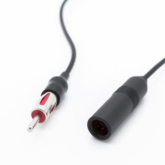 Universel en Caoutchouc Antenne AM//FM avec câble DIN-Connecteur