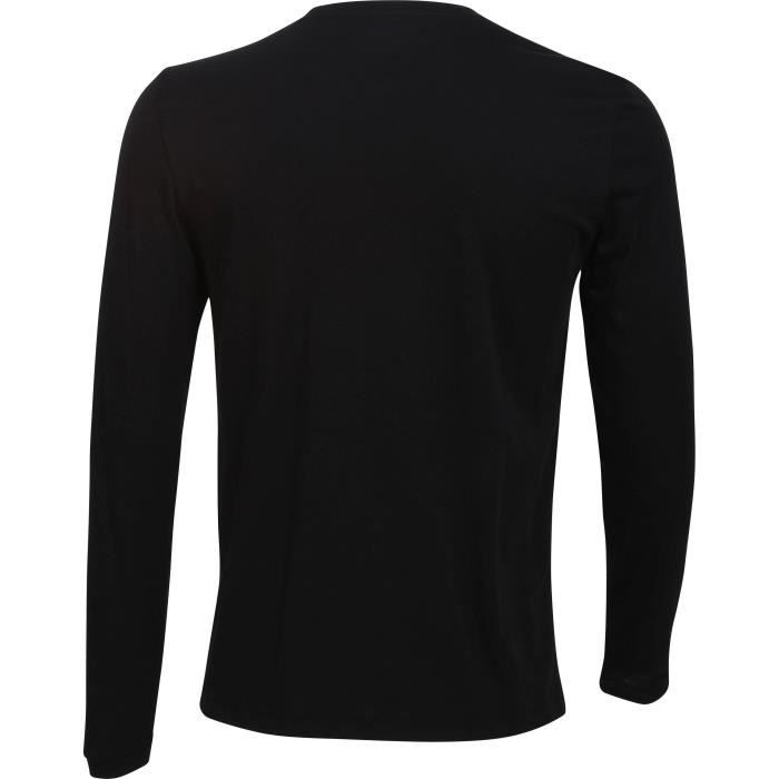 LE COQ SPORTIF T shirt manches longues homme S TML Noir Noir