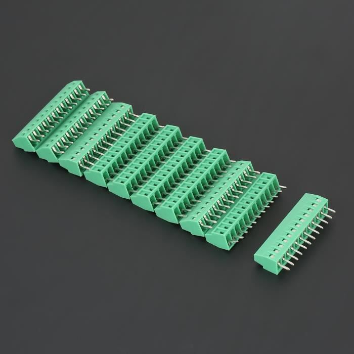 Borne femelle à 12 broches, pas de 3,81 mm Borne femelle à 12 broches, pas de 3,81 mm