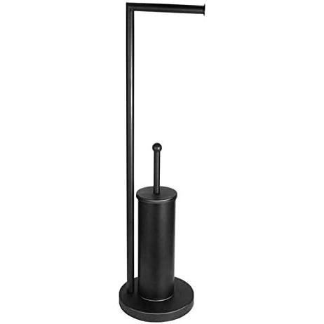 Support Papier Toilette Sur Pied Acier Inox Or Brossé – 5 Rouleaux, Sans Perçage, Design Luxe