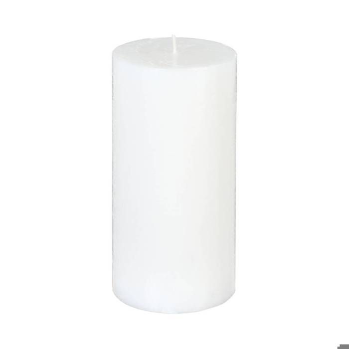 Bougie Boule Rustique Blanc - 445g, 45h De Combustion - Atmosphera