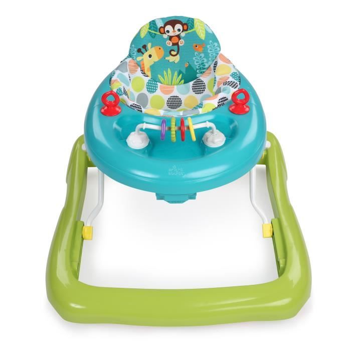 BRIGHT STARTS Trotteur Safari Jouets interactifs Hauteur Reglable Pliage extra plat Cdiscount Puericulture Eveil bebe