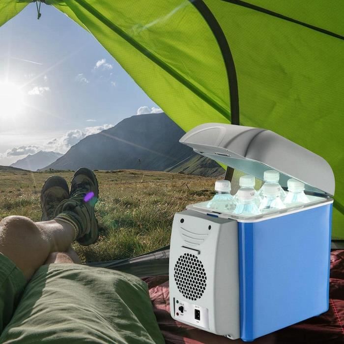 Réfrigérateur 12V  Mini Réfrigérateur Portable À Double Usage