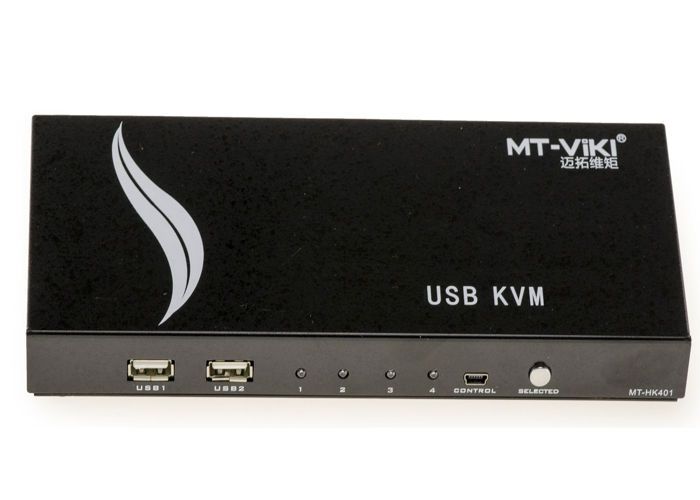KVM Switch - KALEA-INFORMATIQUE - 2 PC - USB 2.0 - Résolution 2048x1536 - Connexion à chaud