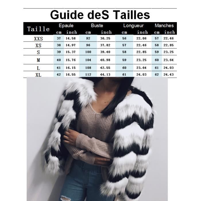 Manteau effet mouton court outlet
