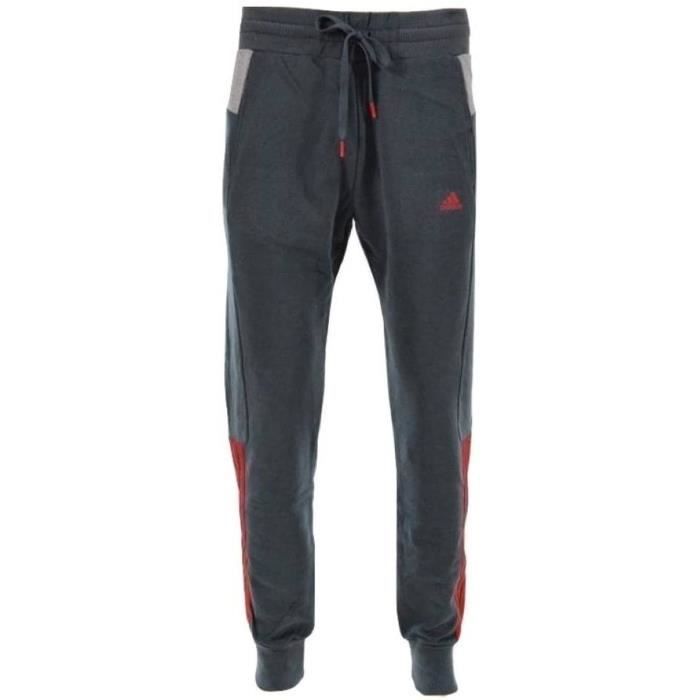 Pantalon rouge adidas homme deals