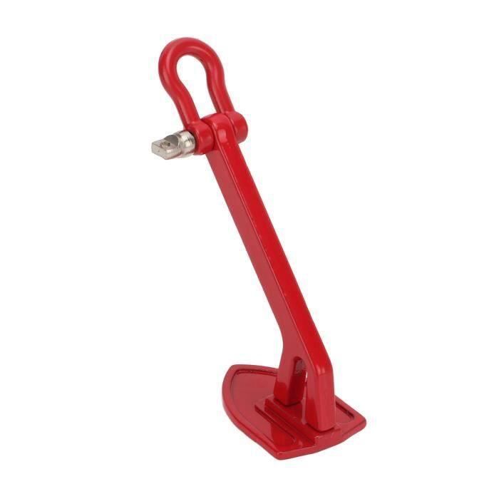 Ancre de Treuil Universelle en Métal Robuste pour Voiture RC, Ancre de Treuil Pliable, pour Crawler de Voiture RC 1/10, TRX4 SCX10 RC4WD D90 CC01