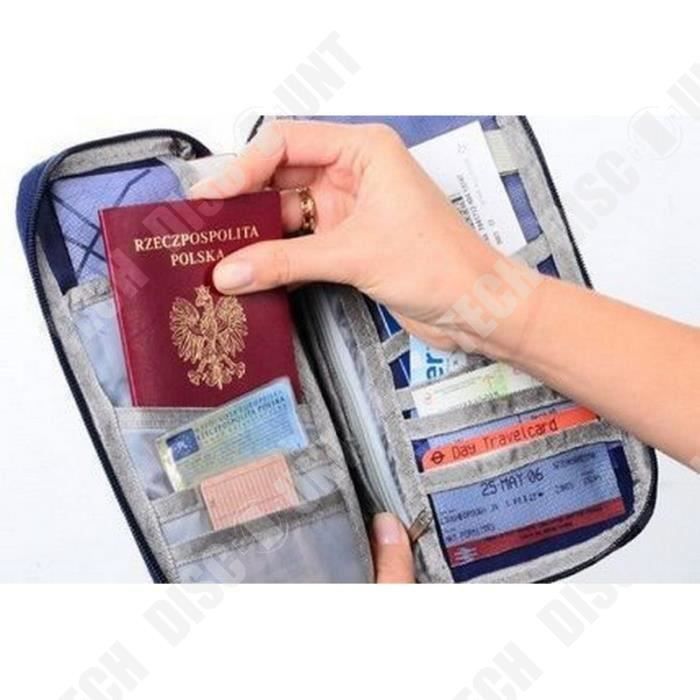 Organiseur de voyage passeport discount