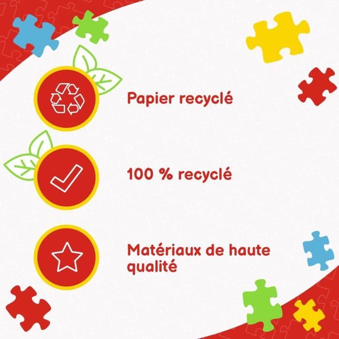 Trefl My Little Pony,Joyeux Univers de Bluey 100 Pièces-Puzzle Coloré ...