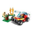 LEGO® City 60247 Le feu de forêt avec pompier, Jouets Voiture et Idée Cadeau pour Enfants 5 ans et +-2