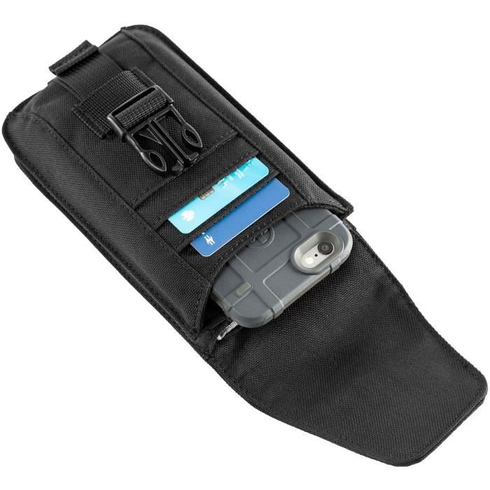 Avis / test - Pochette tactique Molle Pochette de ceinture EDC compacte et  polyvalente Avec étui pour téléphone portable iPhone 6-6S Pour - AUCUNE -  Prix