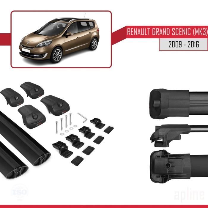 Barres De Toit Transversales Pour Renault Grand Scénic IV 2016+ - TURTLE - Neuf
