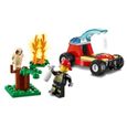 LEGO® City 60247 Le feu de forêt avec pompier, Jouets Voiture et Idée Cadeau pour Enfants 5 ans et +-3