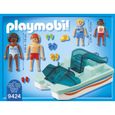 PLAYMOBIL 9424 - Family Fun - Pédalo flottant avec 4 personnages et possibilité d'ajouter un moteur submersible-3