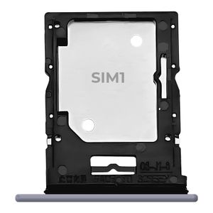 Vassoio Porta SIM E Micro SD Per Xiaomi Redmi Note 9, Colore Blu/Grigio, Ricambio Originale