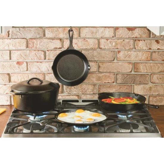 Lodge Po/êle /à Frire Ronde Fonte Traitement Thermique 30,48/ cm