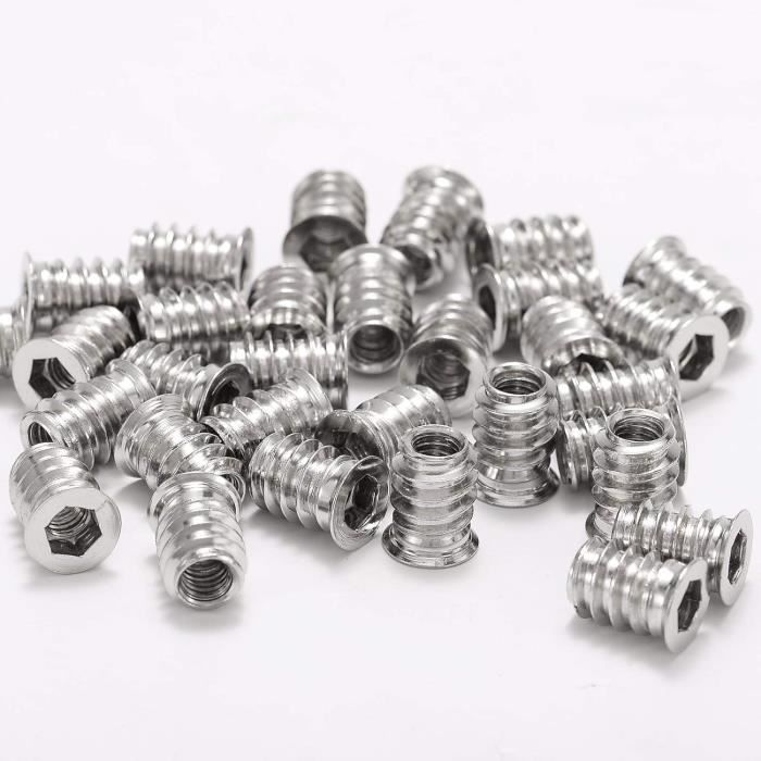 10 Pistons à Billes M6 En Acier Carbone - Parfait Pour Mécanique, Étau & Machines | Kit De 10 Pièces