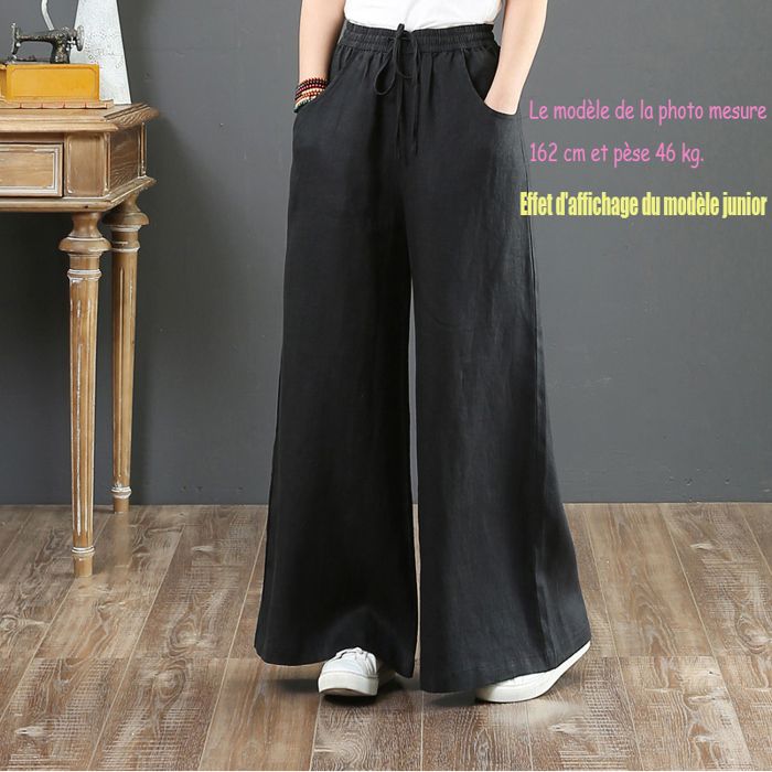 pantalon large pantalon yoga coton