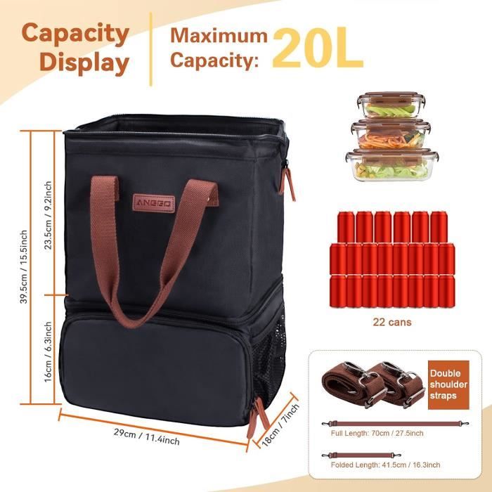 Sac à dos isotherme 20l top
