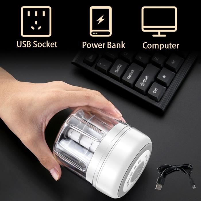 Mini-Broyeur | Mini Hachoir Électrique 250 Ml - Hachoir À Ail Avec