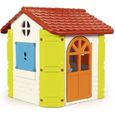 Maison de jeux pour enfant - FEBER - La maison Feber en plastique anti-UV avec clé et barbecue-0
