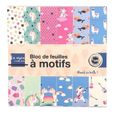Carnet Papier Origami 24 Feuilles - 15,2 Cm, Motifs Kawaii Avec Foil, Idéal Pour Pliage Créatif