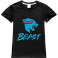 T-shirt enfant manches courtes Mr Beast Lightning Cat-0