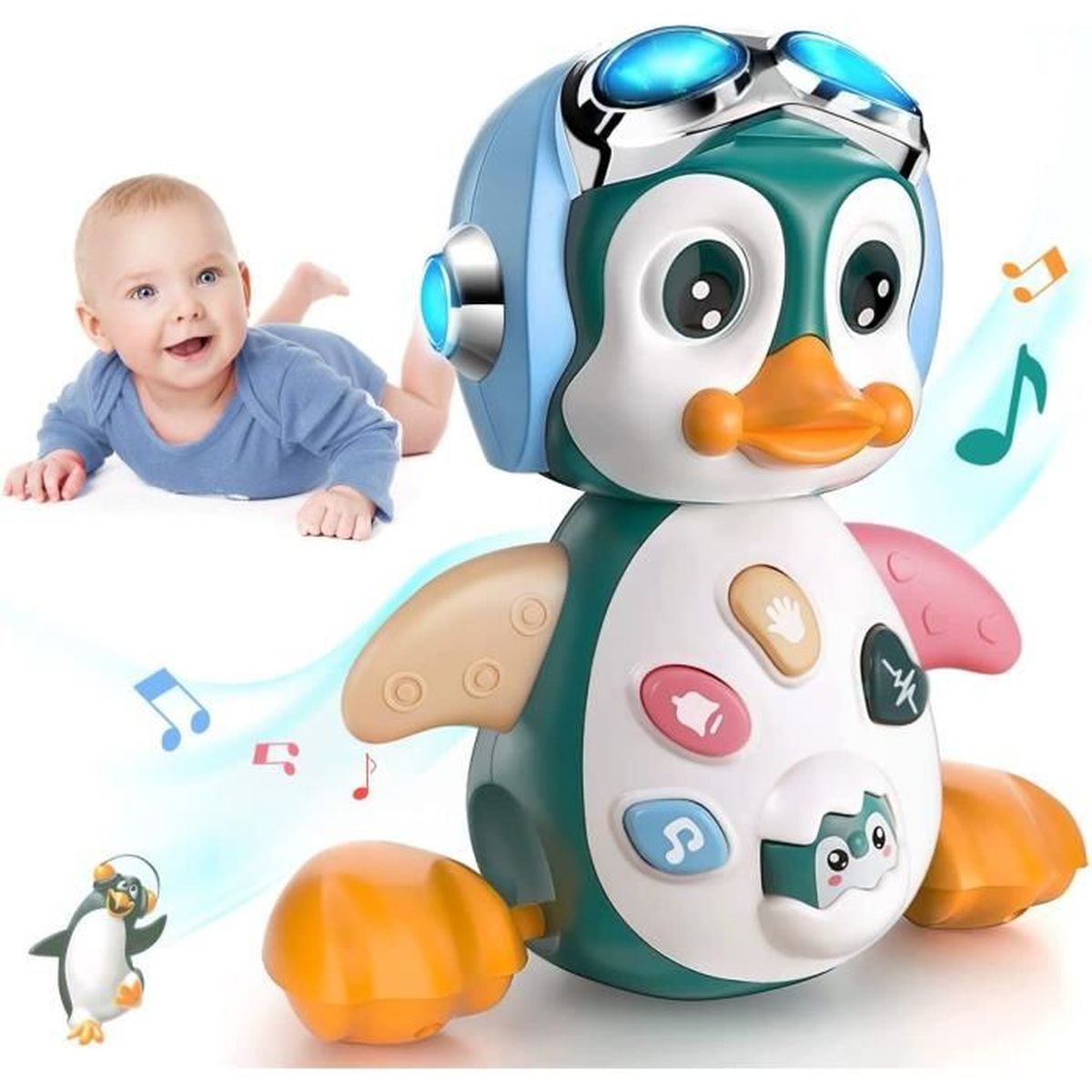 Jouet Musical Enfant 1 An Jouets Rampants Avec Musique Et Lumieres Jouet Pour Bebe Pingouin 6 12 Mois Jouet Educatif Jouet D Eveil Cdiscount Jeux Jouets Jouet Musical Enfant 1 An Jouets Rampants Avec Musique Et Lumieres Jouet Pour Bebe Pingouin 6 12 Mois Jouet Educatif Jouet D Eveil Cdiscount Jeux Jouets