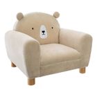 Fauteuil enfant ours - Beige - Atmosphera createur d'interieur