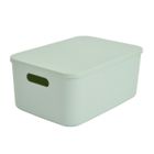 Boîte de rangement - IRIS - Modèle Iris - 10,5L - Couleur Sauge - Plastique