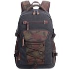 FOLUR Sac à dos De Grande Capacité En Oxford Pour Homme Garçon Noir