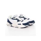 LE COQ SPORTIF Basket - COQ SPORTIF - LCS R580 - Cuir - Lacets - Blanc/Bleu marine