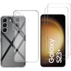 Coque pour Samsung Galaxy S23 PLUS et 2 Verres Trempé Film Protection Ecran Phonillico®