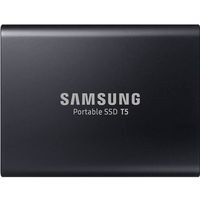 Disque dur Externe - Samsung -  SSD - Portable T5 (2 To) - MU-PA2T0B/EU - Noir