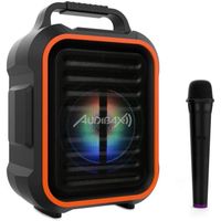 Audibax Denver Combo 6 Portable. Sistema Bluetooth Con Bateria Recargable y Microfono Inalambrico