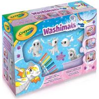 Crayola - Washimals Animaux fantastiques - Coffret de coloriage lavable pour enfants dès 3 ans