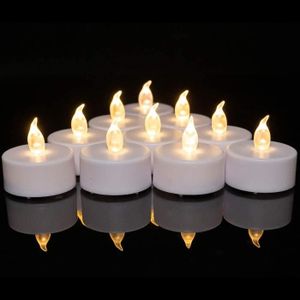 BENEVE Lot de 50 bougies LED Bougies Unscented Bougie chauffe-plat sans  flamme claire vacillante Bougie pour la maison décorations de La Batterie  pour Noël, Arbre de Noël, Pâques, Mariage, Fête : 