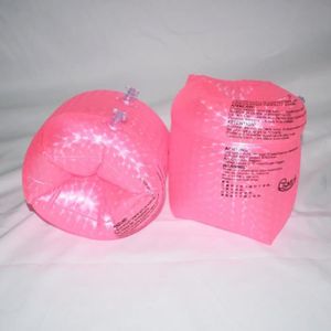 BOUÉE - BRASSARD 2pcs rose - Brassard gonflable lumineux, Double airbag Fluorescent, anneau de bras épaissi, manchon flottant,