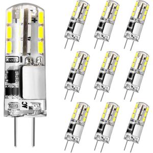 Wowatt Ampoule G4 LED Blanc Chaud 2W Eqv à 20W G4 Halogène Lampe