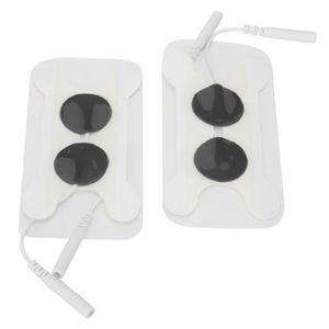 ACCESSOIRE ÉLECTROSTIM Cuque Pads d'électrodes 2pcs Patchs d'Électrodes Tens en Tissu Non Tissé pour Masseur TENS Machine de Physiothérapie
