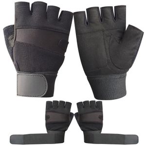 Une Paire de Gants de Sport /à Doigts Semi-r/ésistants aux Chocs Gants dentra/înement Physique antid/érapants et r/ésistants /à lusure