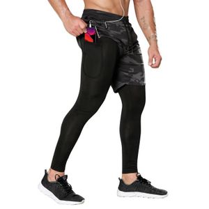 Short,Short de musculation MUSCLE ALIVE pour hommes, court de Compression,  vêtements d'entraînement, Spandex - PLN Black[D] Blanc - Cdiscount  Prêt-à-Porter