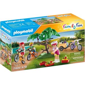 PLAYMOBIL - City Life - Spécial Plus - Enfants avec vélo et rollers