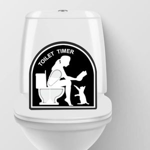 Vibbang 5 Minutes Toilette Sablier Minuteur, Créative Minuteur