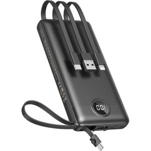 Batterie Externe 20000mAh USB C Chargeur Portable Grande Capacité Rapide  Power Bank Charger, avec 4 Câbles Intégrés Batterie Portable USB C Mince  Power Bank : : High-Tech
