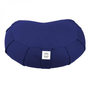 COUSSIN - MATELAS DE SOL Pouf, zafu, coussin de méditation, yoga - Demi-lun