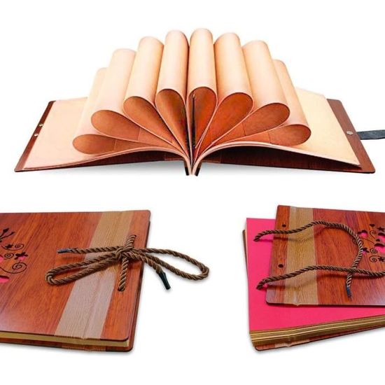 Album Photo À Personnaliser - Gris - 80 Pages - Peut Être Utilisé Comme